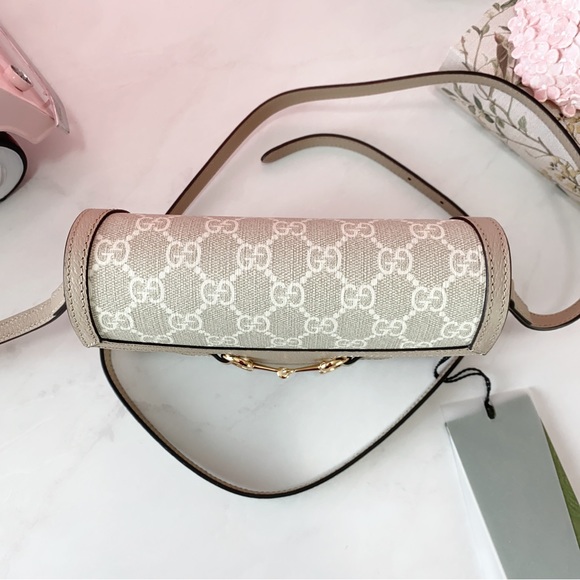 👜 GUCCI 🌺 Horsebit 1955 mini bag - Picture 6 of 16